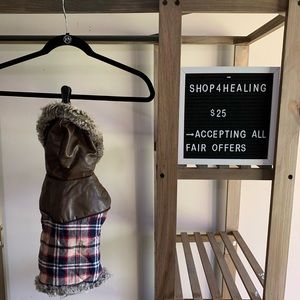 Faux Fur Winter Dog Jacket ✵ AKC Dog Coat